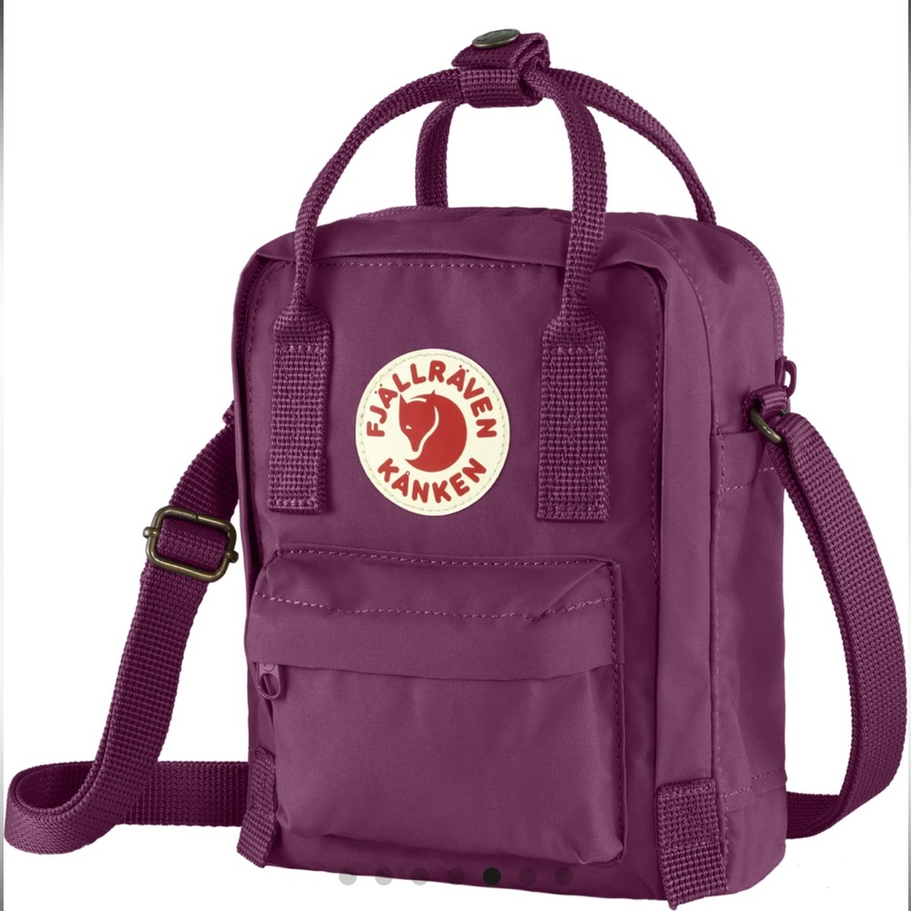 Fjallraven Kanken Sling Bag in Rich Purple